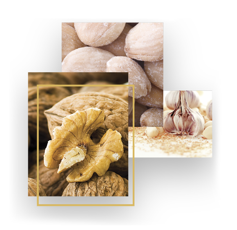 nueces almendras